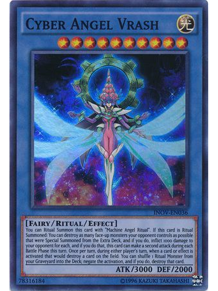 Cyber Angel Vrash - INOV-EN036 - Super Rare Unlimited 1