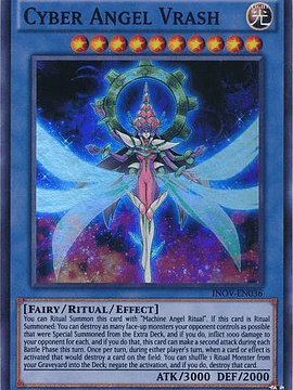 Cyber Angel Vrash - INOV-EN036 - Super Rare Unlimited