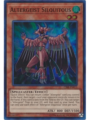 Altergeist Silquitous - CIBR-EN013 - Super Rare Unlimited
