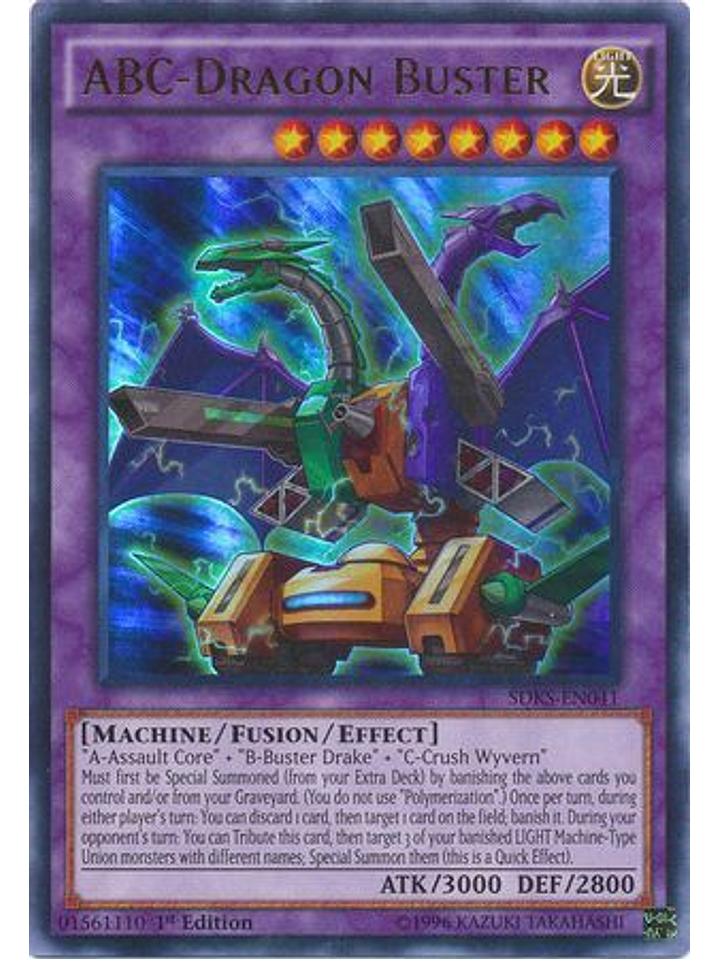 ABC-Dragon Buster - SDKS-EN041 - Ultra Rare 1st Edition 1