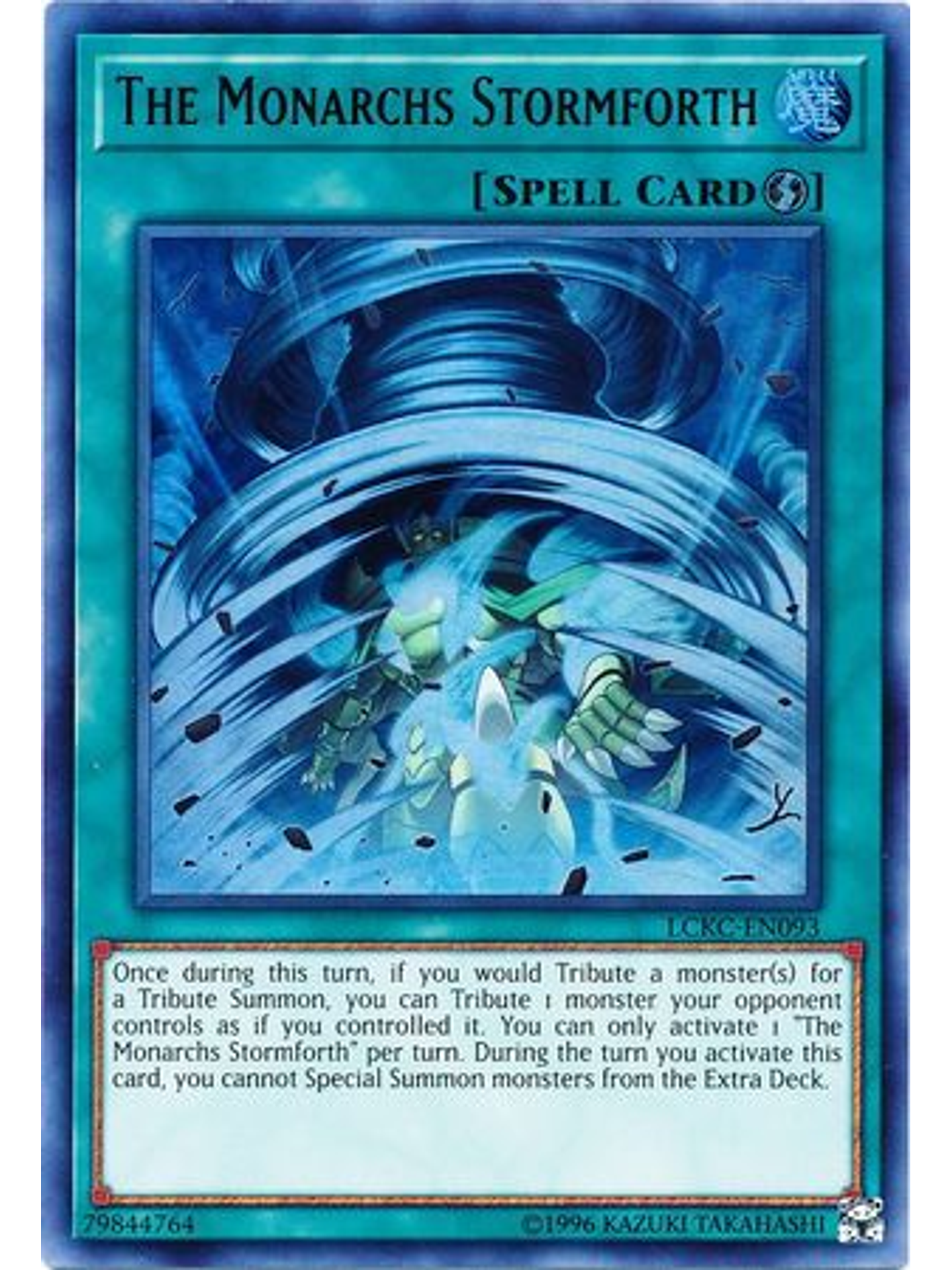 The Monarchs Stormforth - LCKC-EN093 - Ultra Rare Unlimited 1