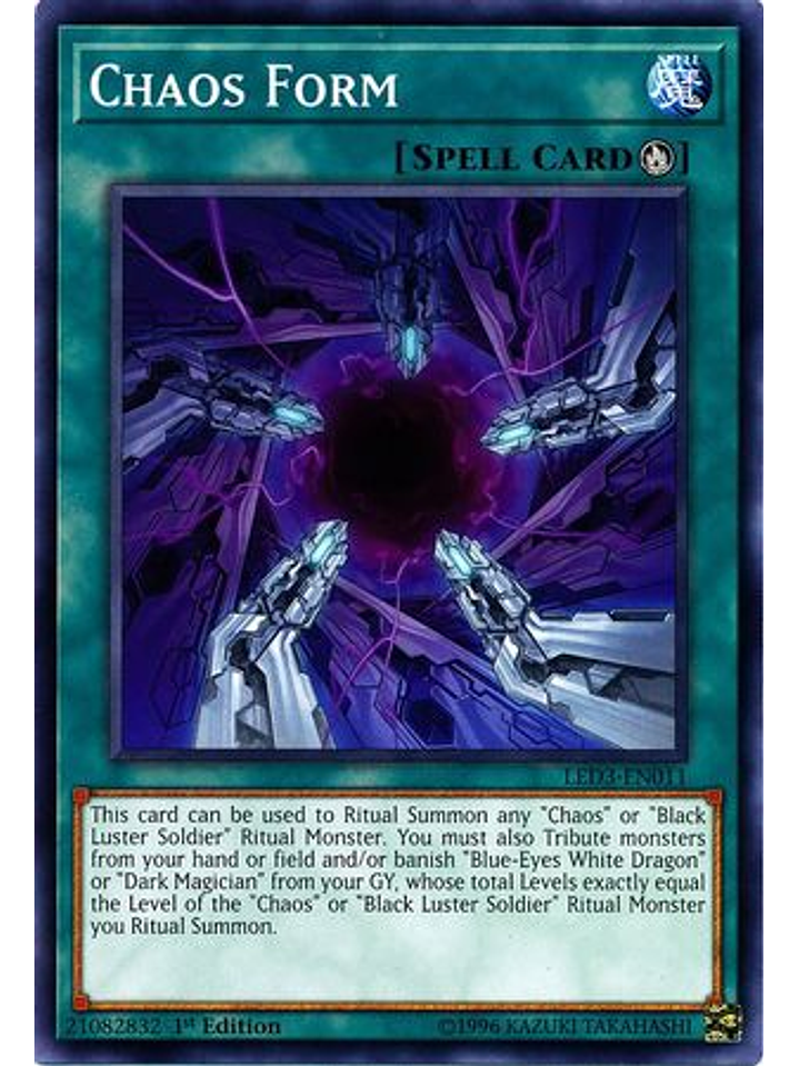 Chaos Form - LED3-EN011 - Common 1st Edition 1