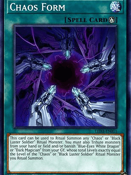 Chaos Form - LED3-EN011 - Common 1st Edition