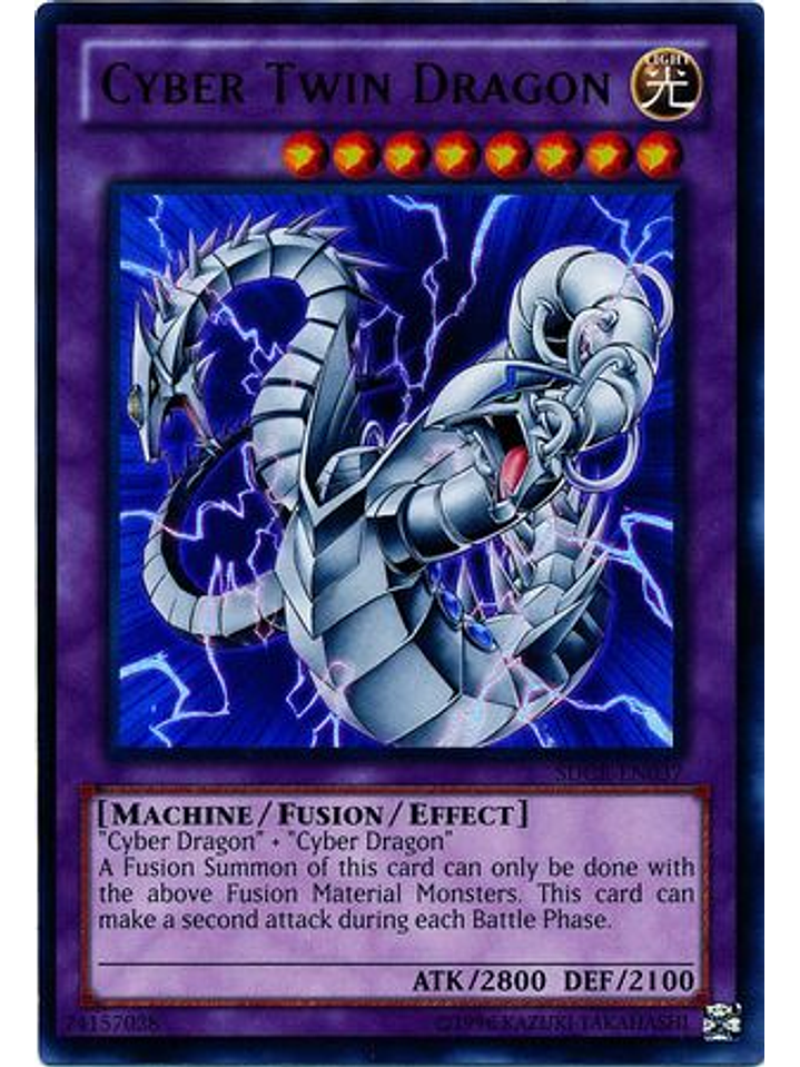 Cyber Twin Dragon - SDCR-EN037 - Ultra Rare Unlimited 1