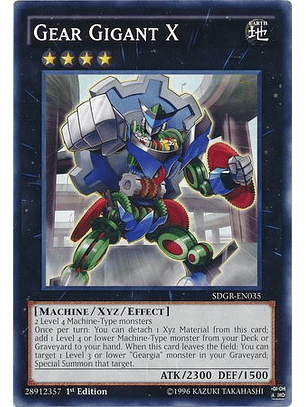Gear Gigant X - SDGR-EN035 - Common 1st Edition