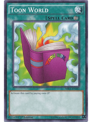 Toon World - MIL1-EN042 - Common 1st Edition