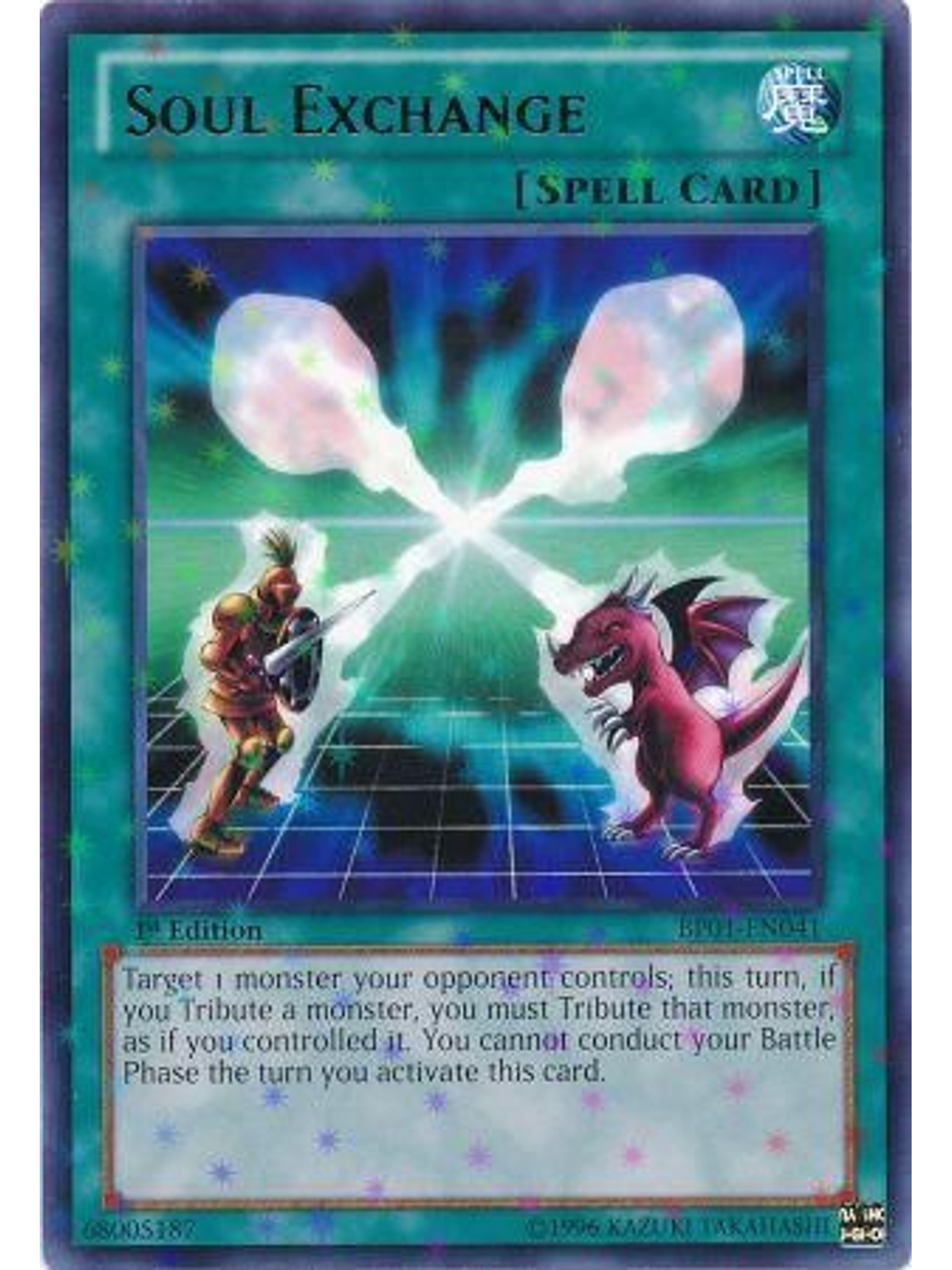 Soul Exchange - BP01-EN041 - Starfoil Rare 1st Edition 1