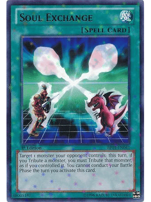 Soul Exchange - BP01-EN041 - Starfoil Rare 1st Edition