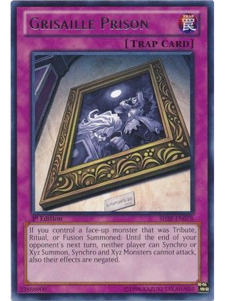 Grisaille Prison - SHSP-EN078 - Rare 1st Edition 1