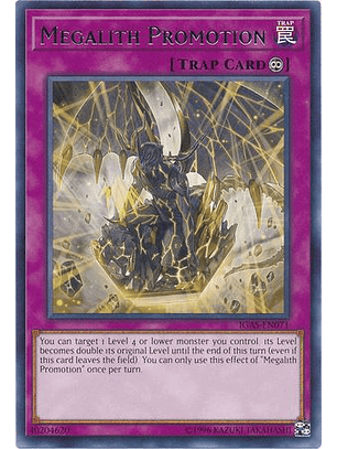Megalith Promotion - IGAS-EN071 - Rare Unlimited