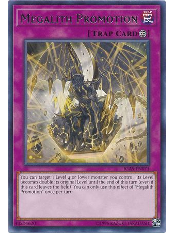 Megalith Promotion - IGAS-EN071 - Rare Unlimited 1
