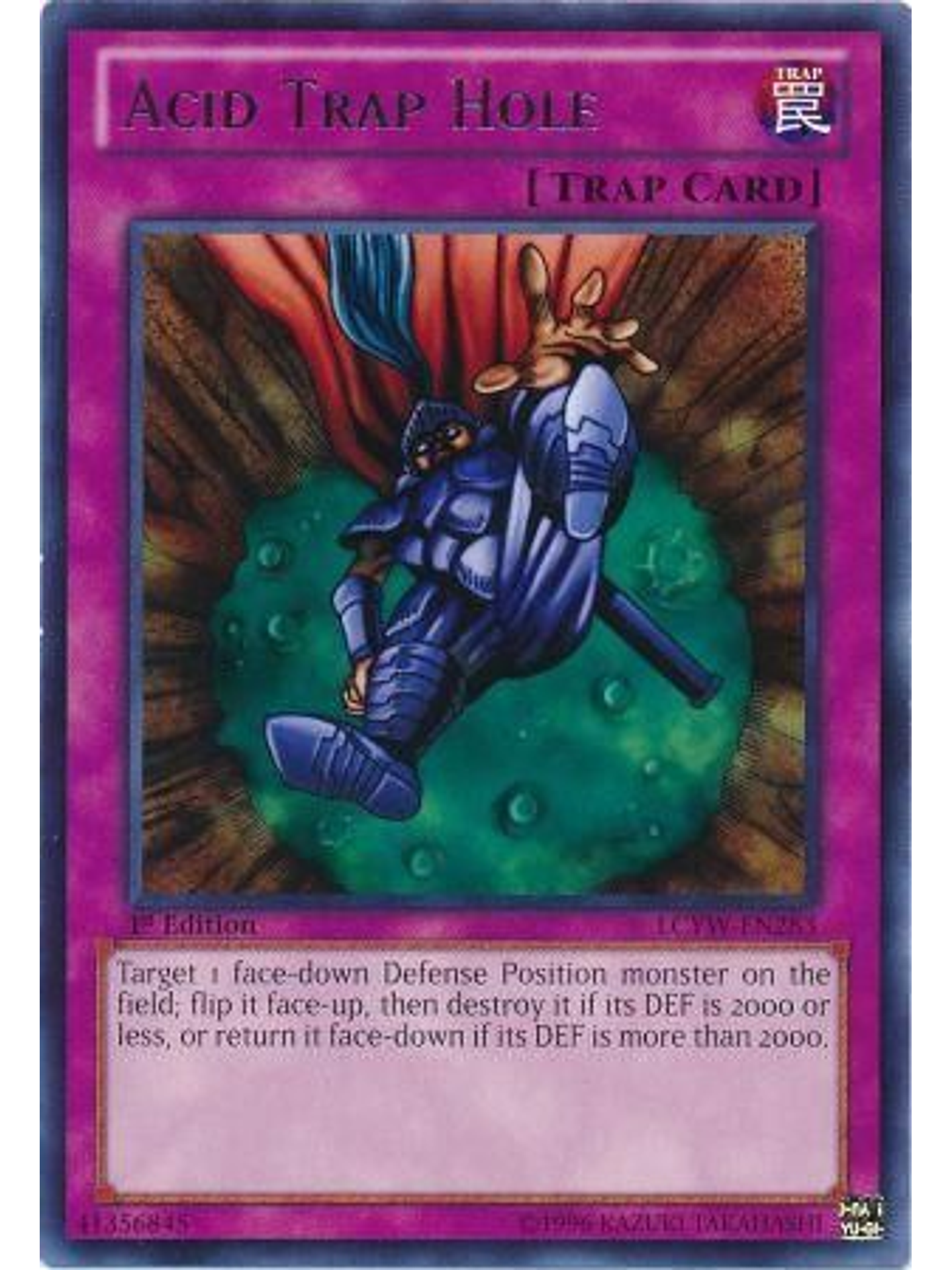 Acid Trap Hole - LCYW-EN283 - Rare 1st Edition 1