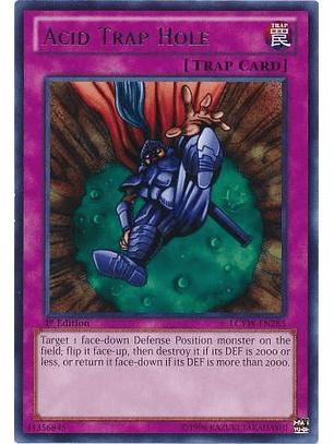 Acid Trap Hole - LCYW-EN283 - Rare 1st Edition