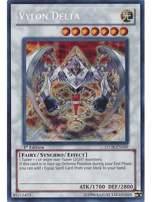 Vylon Delta - STOR-EN099 - Secret Rare 1st Edition