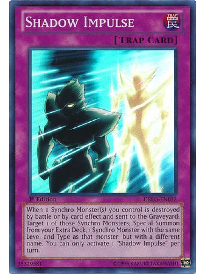 Shadow Impulse - DRLG-EN032 - Super Rare 1st Edition 1