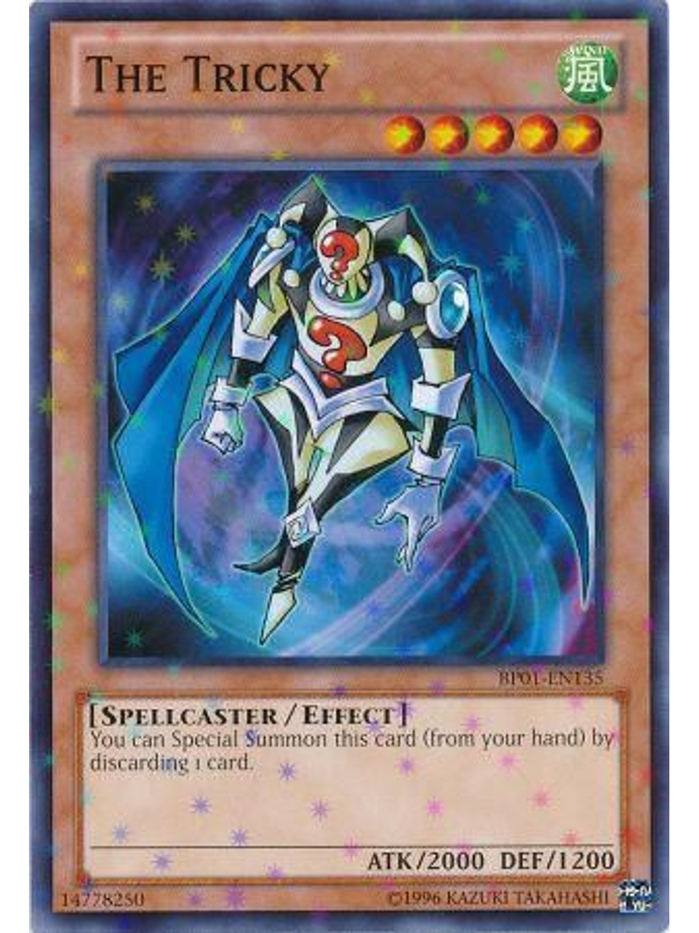 The Tricky - BP01-EN135 - Starfoil Rare Unlimited 1