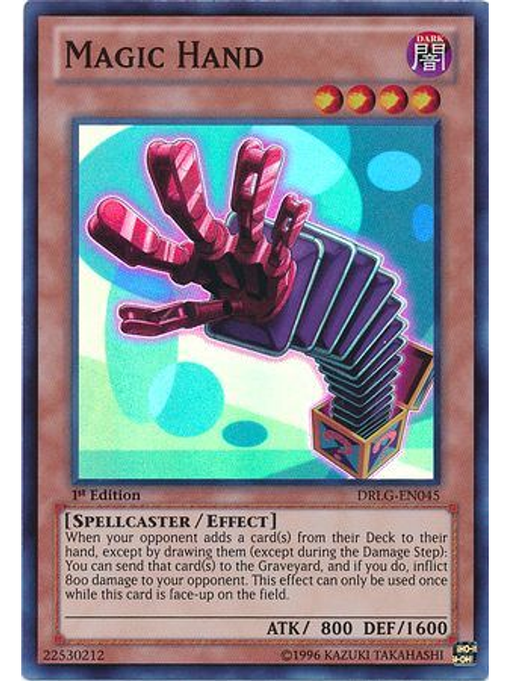 Magic Hand - DRLG-EN045 - Super Rare 1st Edition 1