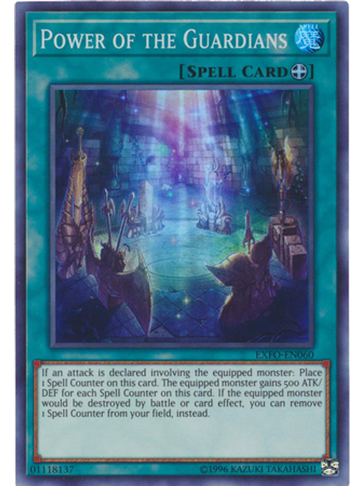 Power of the Guardians - EXFO-EN060 - Super Rare Unlimited 1