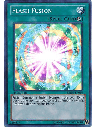 Flash Fusion - DRLG-EN016 - Super Rare 1st Edition