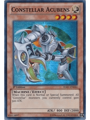 Constellar Acubens - HA07-EN044 - Super Rare 1st Edition