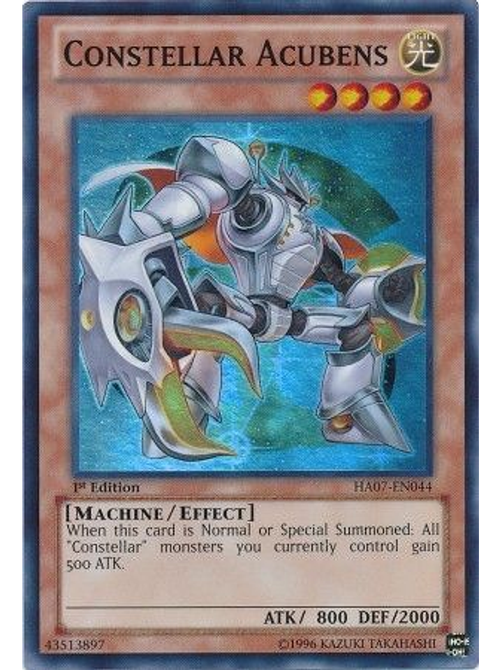 Constellar Acubens - HA07-EN044 - Super Rare 1st Edition 1