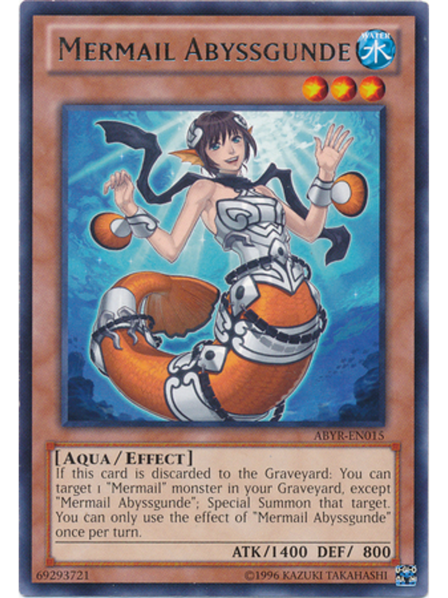 Mermail Abyssgunde - ABYR-EN015 - Rare Unlimited 1