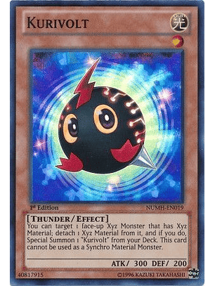 Kurivolt - NUMH-EN019 - Super Rare 1st Edition