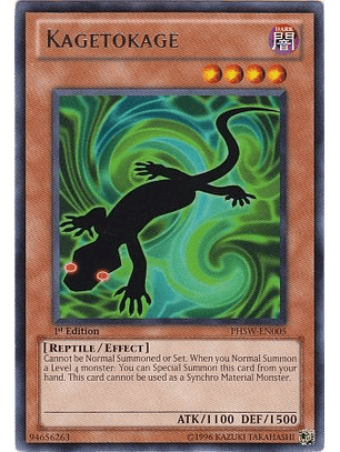 Kagetokage - PHSW-EN005 - Rare 1st Edition