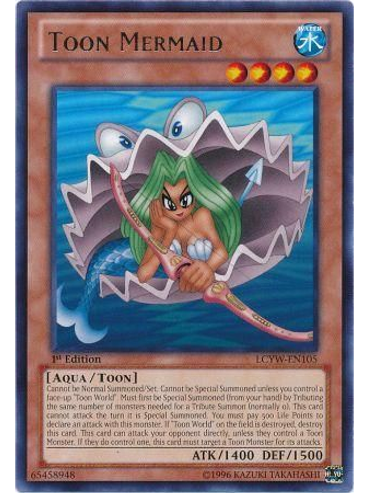Toon Mermaid - LCYW-EN105 - Rare 1st Edition 1