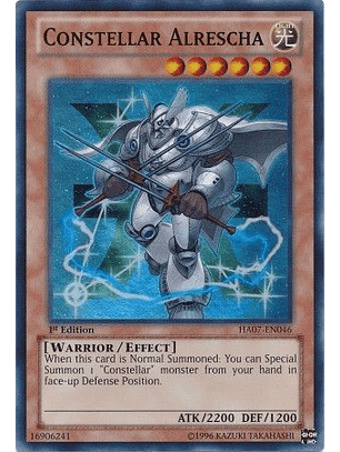 Constellar Alrescha - HA07-EN046 - Super Rare 1st Edition
