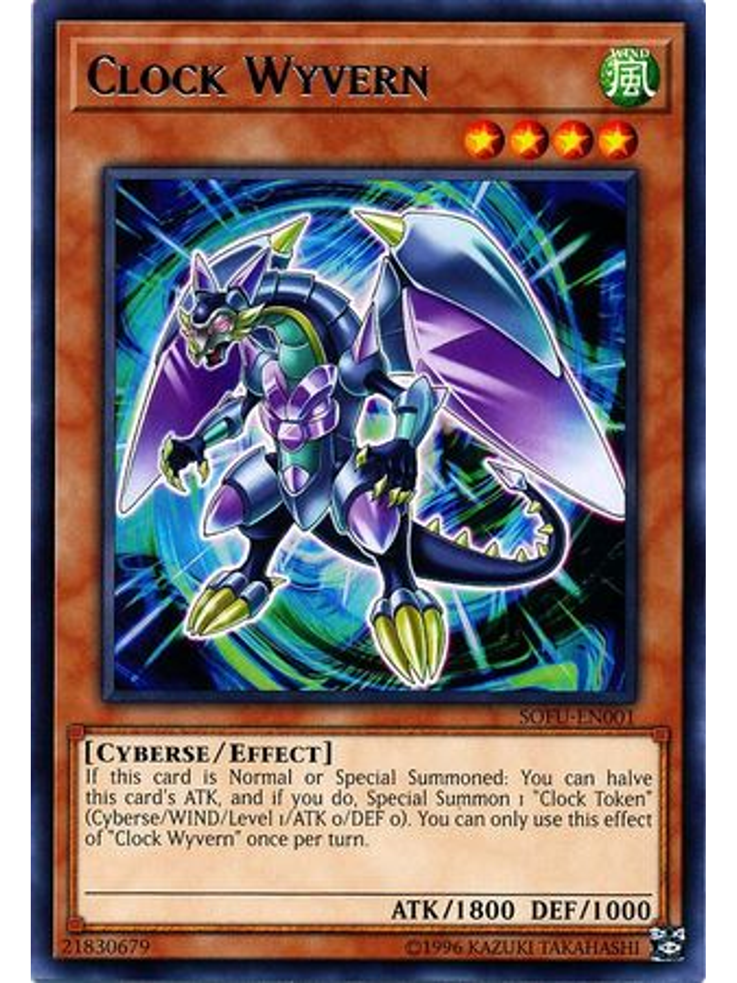 Clock Wyvern - SOFU-EN001 - Rare Unlimited 1