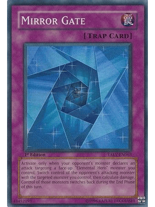 Mirror Gate - TAEV-EN063 - Super Rare 1st Edition