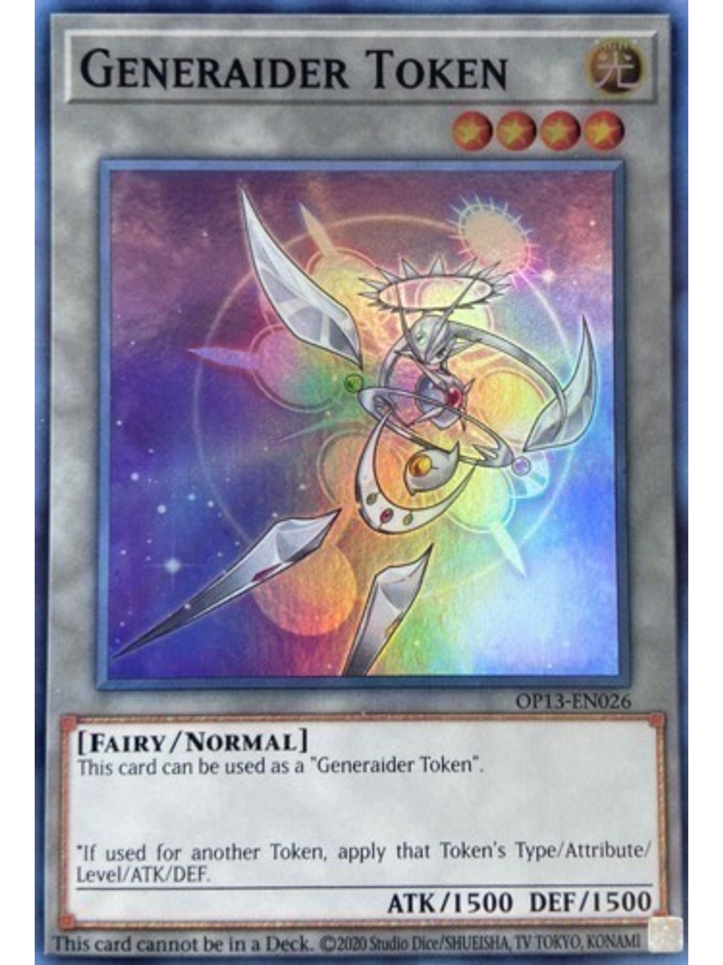 Generaider Token - OP13-EN026 - Super Rare 1