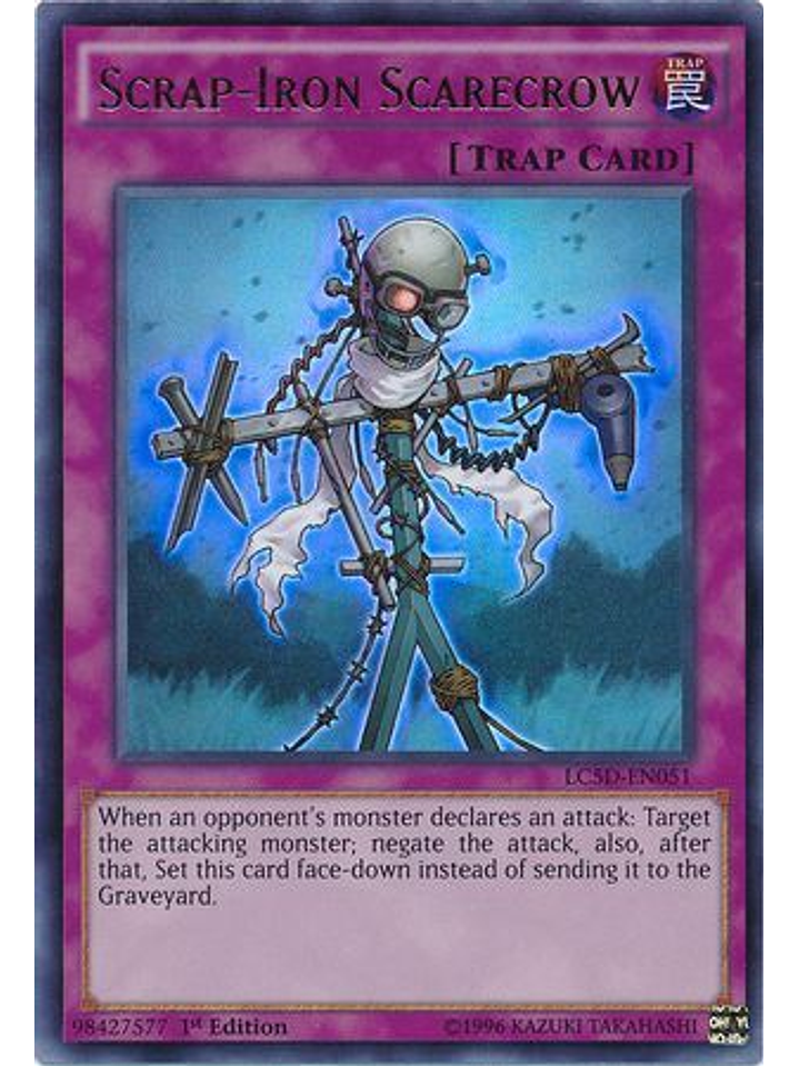 Scrap-Iron Scarecrow - LC5D-EN051 - Ultra Rare 1st Edition 1