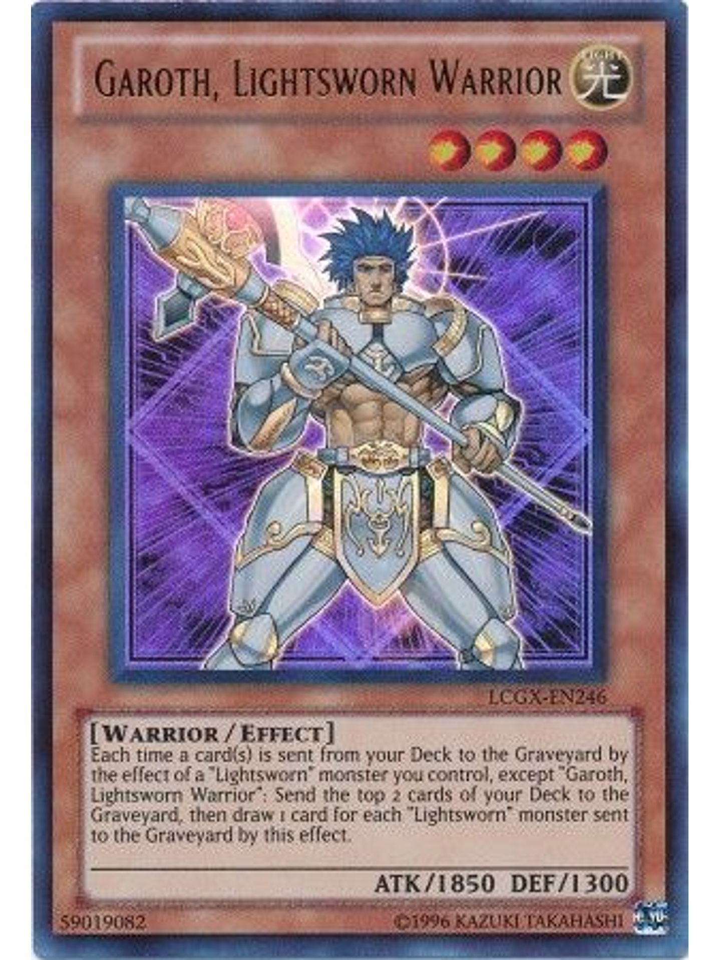 Garoth, Lightsworn Warrior - LCGX-EN246 - Ultra Rare Unlimited 1