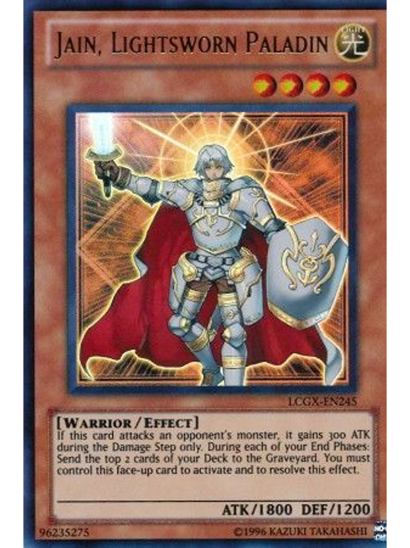 Jain, Lightsworn Paladin - LCGX-EN245 - Ultra Rare Unlimited 1