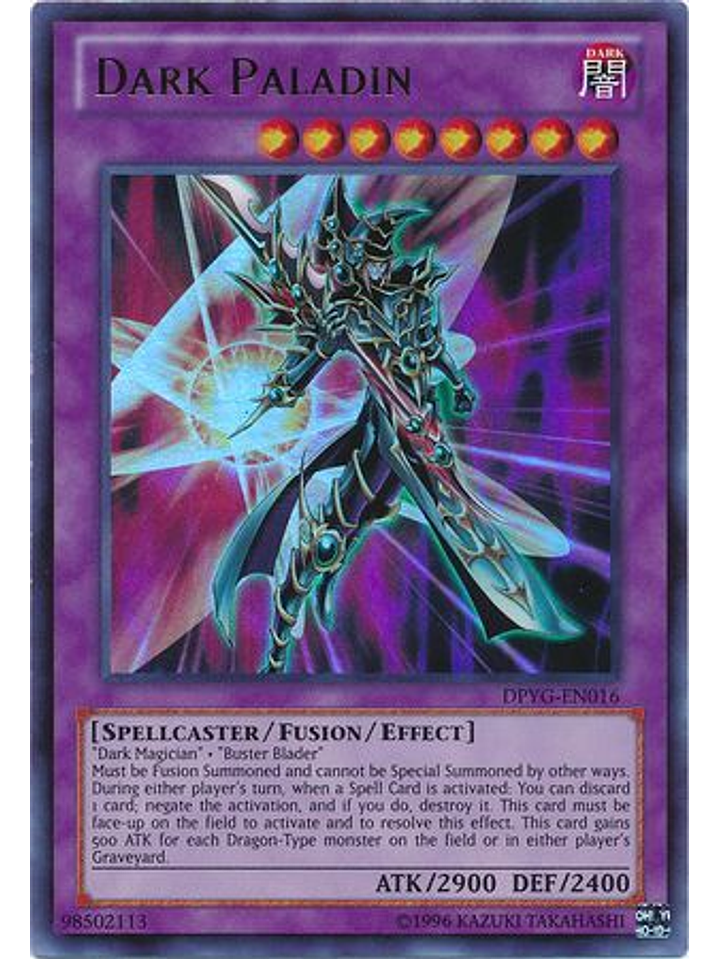 Dark Paladin - DPYG-EN016 - Ultra Rare Unlimited 1