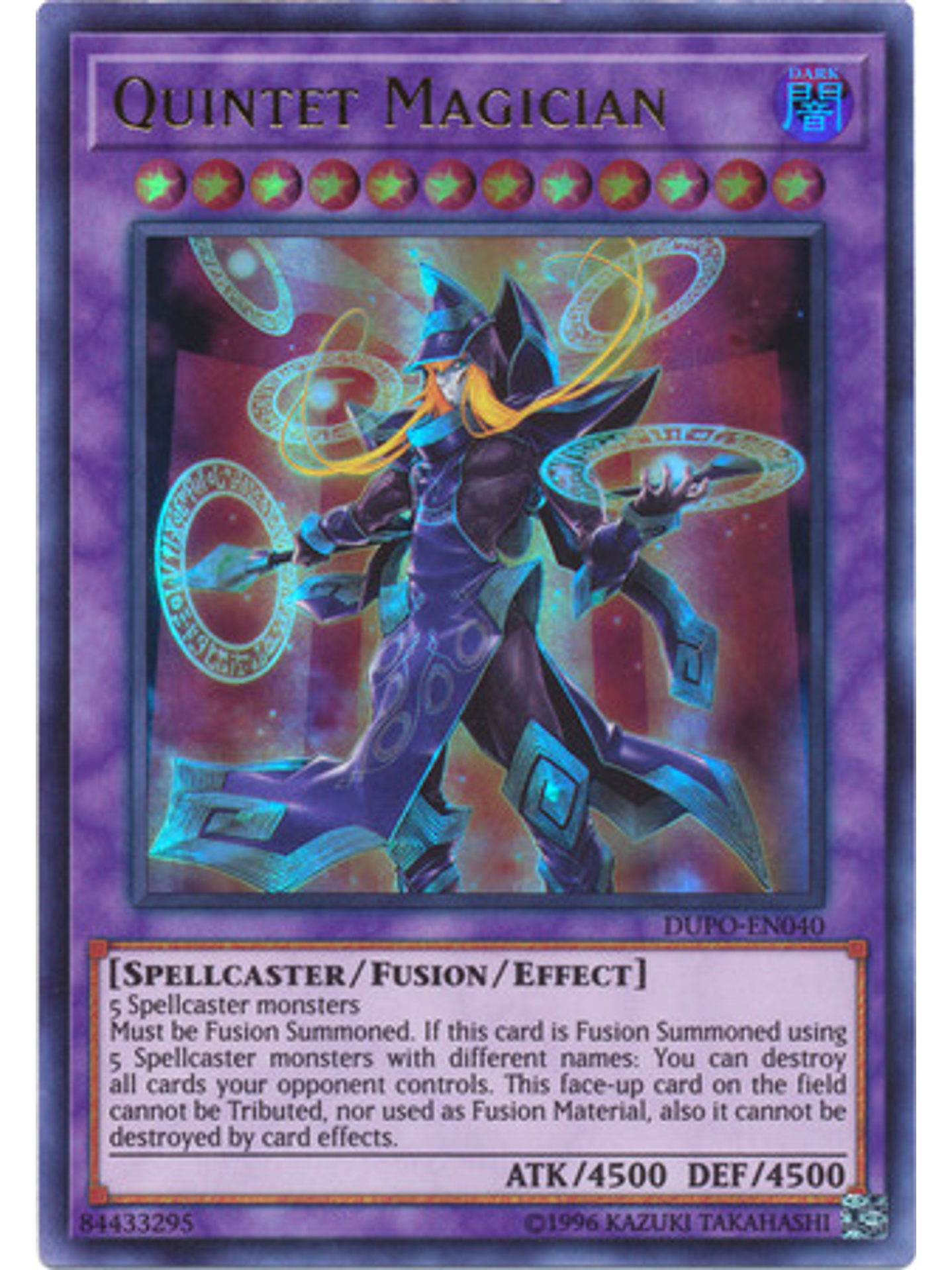Quintet Magician - DUPO-EN040 - Ultra Rare Unlimited 1