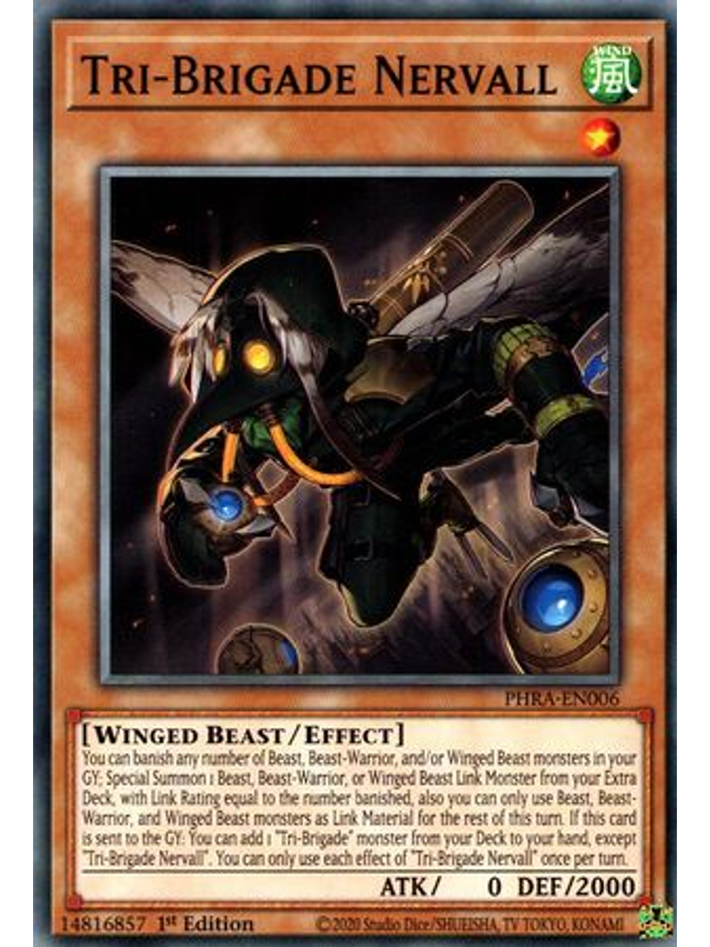 Tri-Brigade Nervall - PHRA-EN006 - Common 1st Edition 1