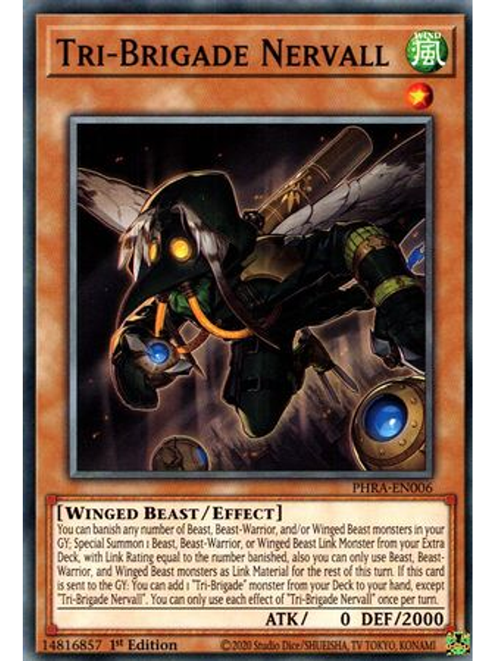 Tri-Brigade Nervall - PHRA-EN006 - Common 1st Edition 1