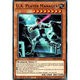U.A. Player Manager - PHRA-EN019 - Common 1st Edition