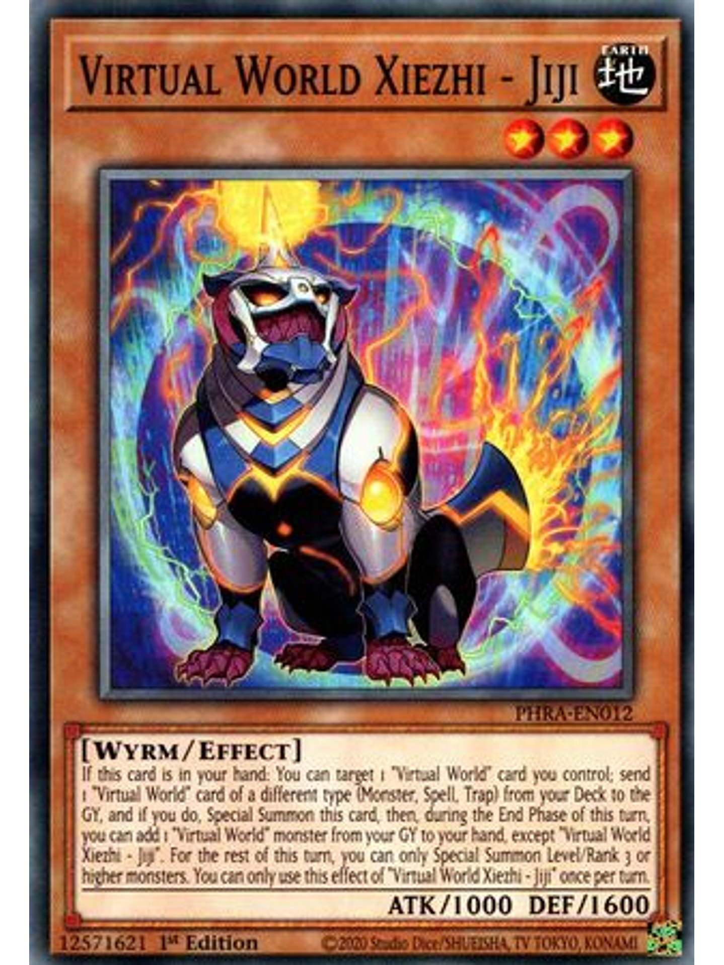 Virtual World Xiezhi - Jiji - PHRA-EN012 - Common 1st Edition 1