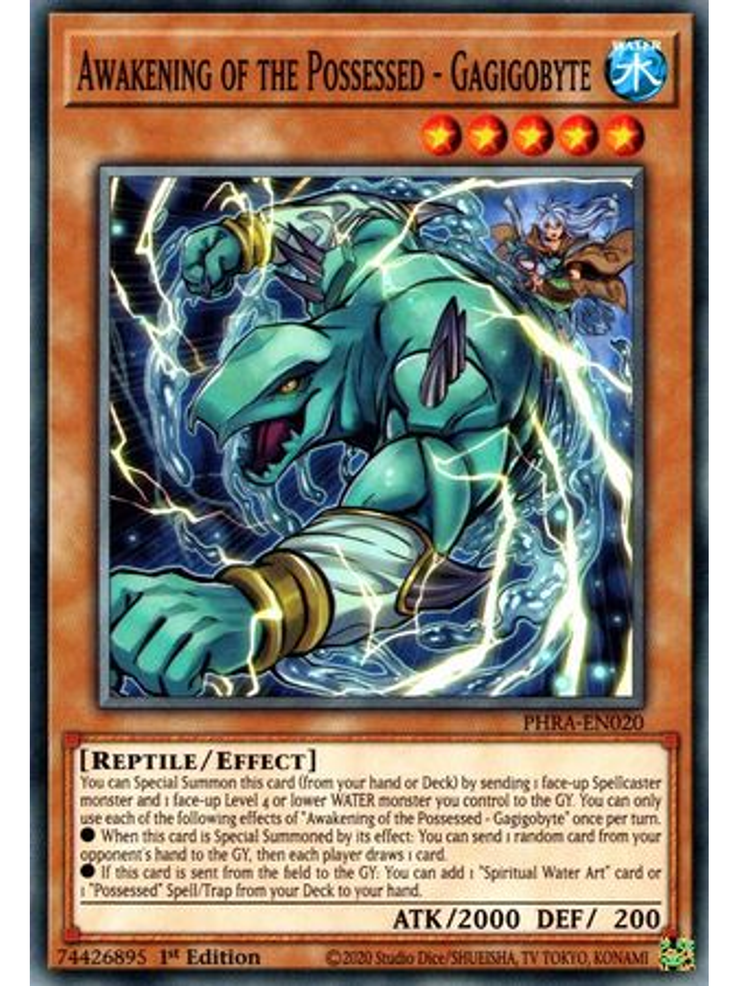 Awakening of the Possessed - Gagigobyte - PHRA-EN020 - Common 1st Edition 1