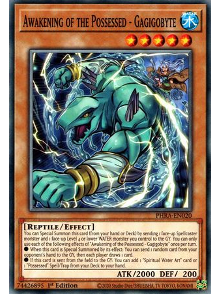 Awakening of the Possessed - Gagigobyte - PHRA-EN020 - Common 1st Edition 1