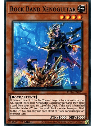 Rock Band Xenoguitar - PHRA-EN025 - Super Rare 1st Edition