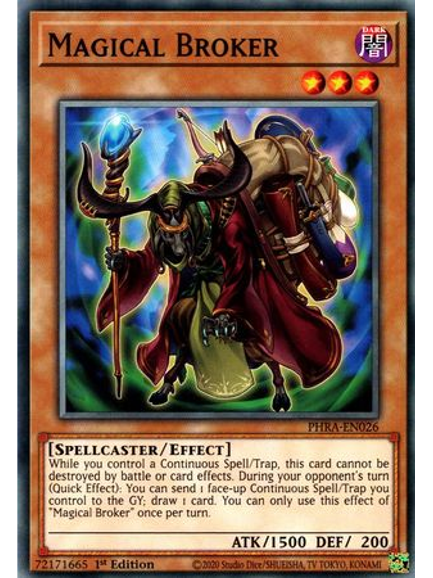 Magical Broker - PHRA-EN026 - Common 1st Edition 1