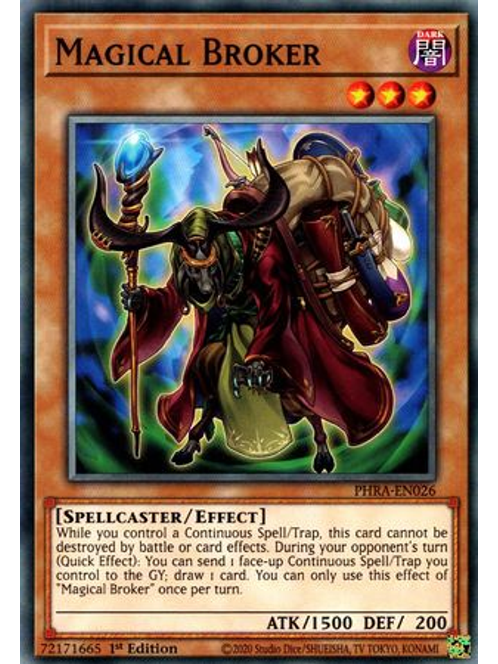 Magical Broker - PHRA-EN026 - Common 1st Edition 1