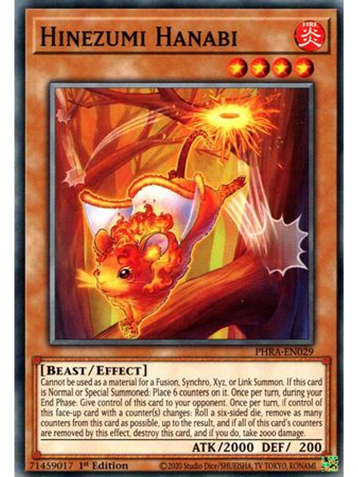 Hinezumi Hanabi - PHRA-EN029 - Common 1st Edition 1