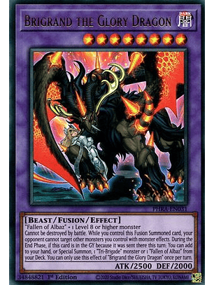 Brigrand the Glory Dragon - PHRA-EN031 - Ultra Rare 1st Edition