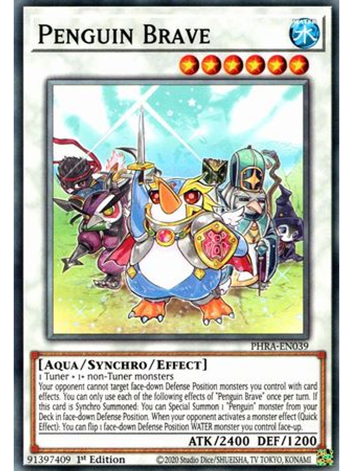 Penguin Brave - PHRA-EN039 - Common 1st Edition 1